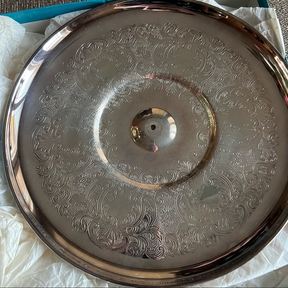 *Read description* Authentic Birks Vintage Tiered Serving Platter - Picture 3 of 5